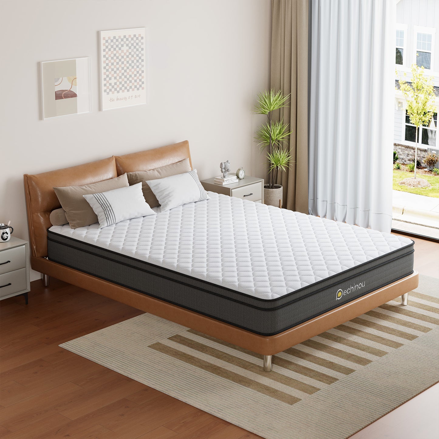 Pechinou Classic Hybrid Mattress, CertiPUR-US, ZG02