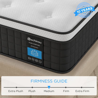 Pechinou Classic Hybrid Mattress, CertiPUR-US, ZG04