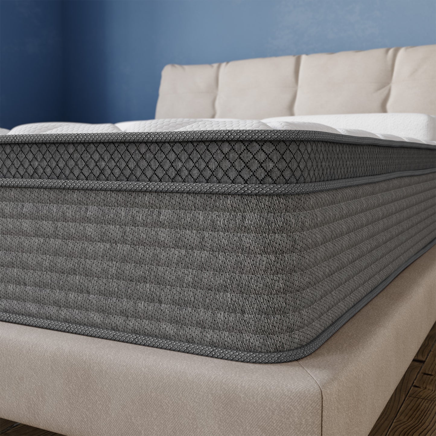 Mubulily Hybrid Mattress, CertiPUR-US, ZG003